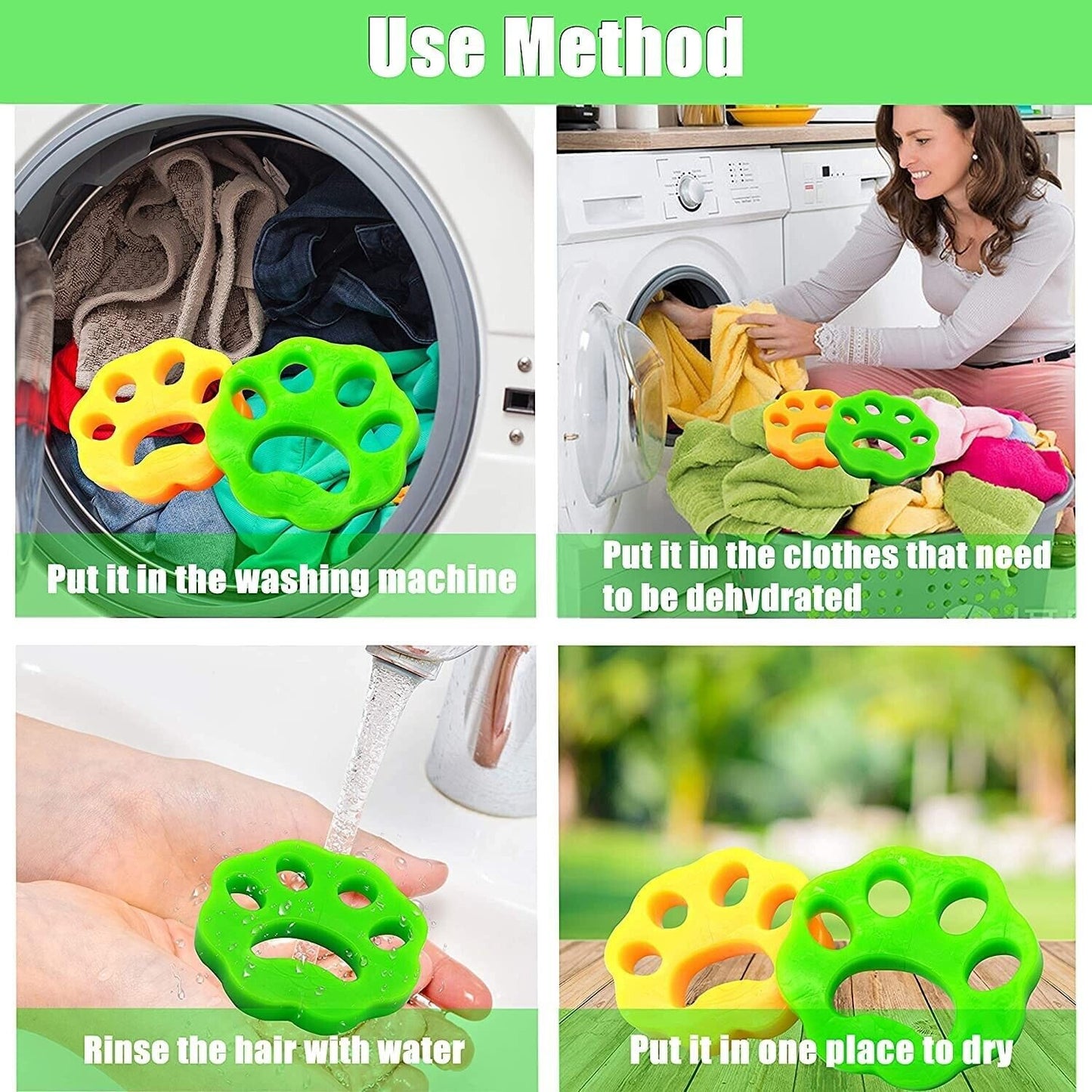 Catcher Laundry Washing Machine USA Pet Hair Remover For Laundry Reusable