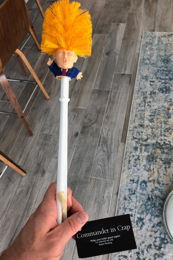 Funny Donald Trump Toilet Brush