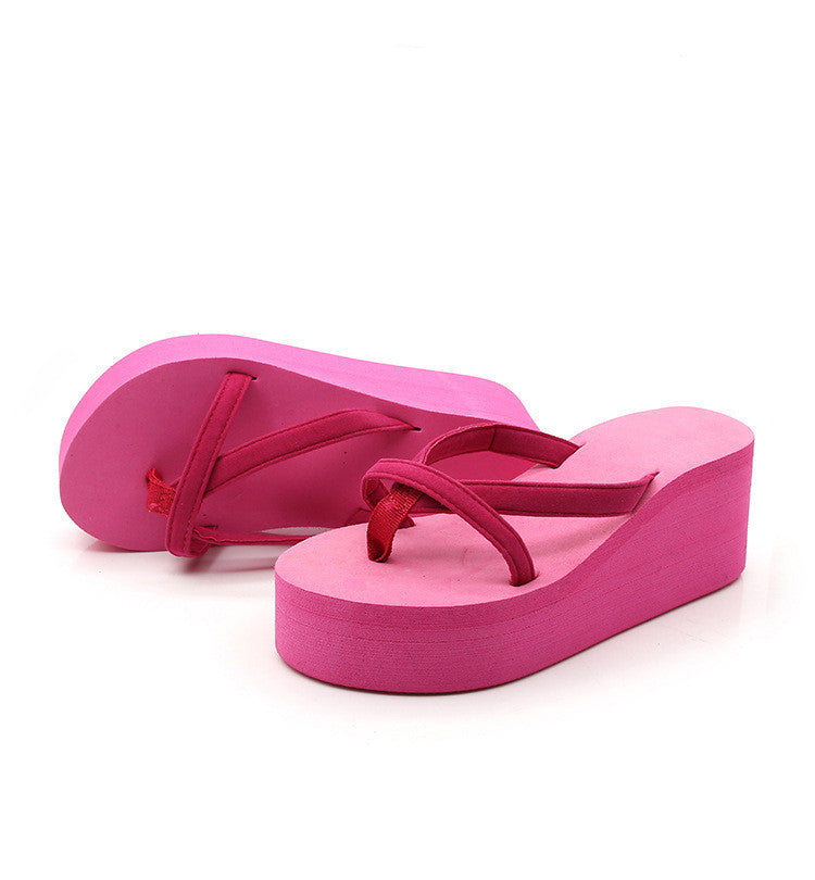 Wedge flip-flops