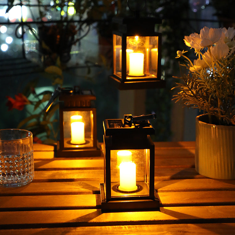 Solar wind lamp